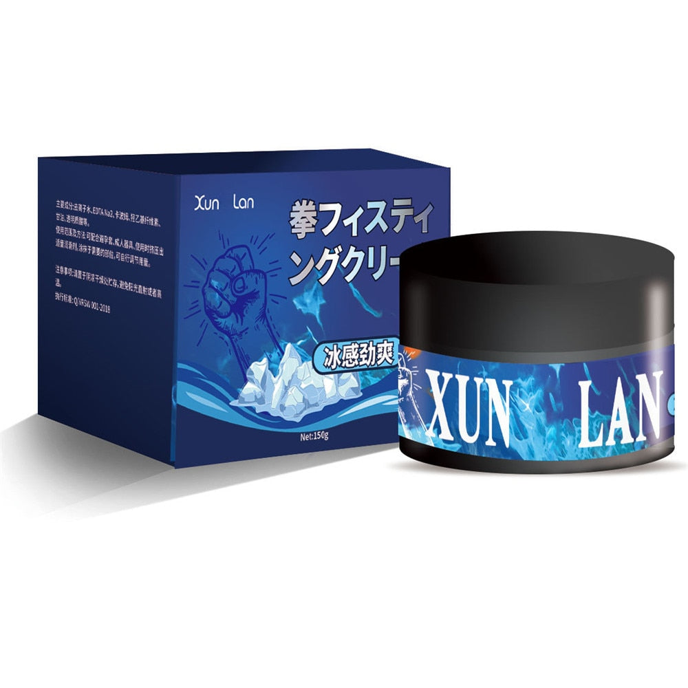 150G Anal Lubrication for Sex Fisting Cream Soothing Fire/Ice Feeling Anti-Pain Sex Lube Sex Toy For Women Men Gay Sex Products