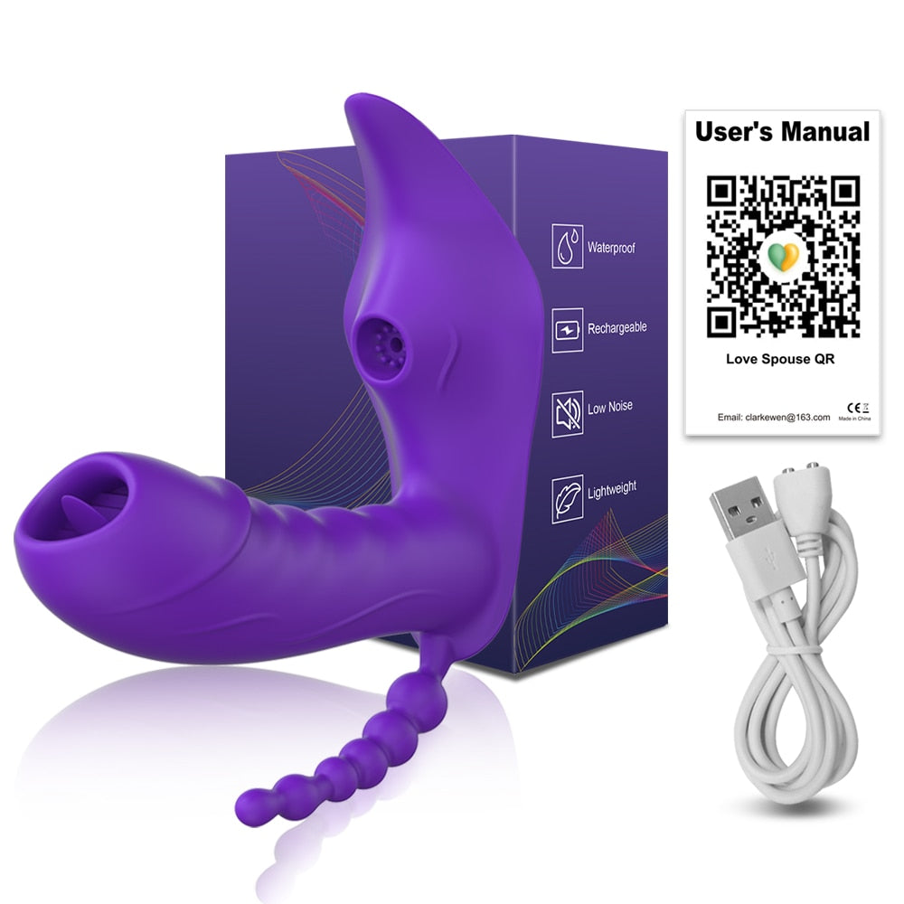 3 in 1 Bluetooth APP Dildo Vibrator Female Wireless Remote Control Sucker Clitoris Stimulator Sex Toys for Women Couple Adult 18