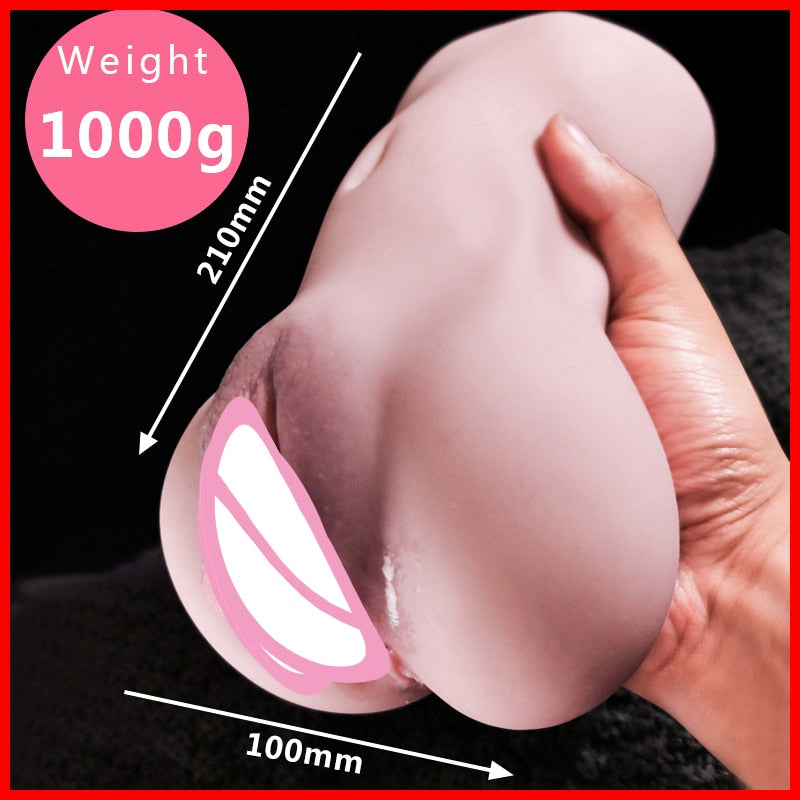 Sex Toys for Men Realistic Artificial Vagina 3D Pocket Pussy Real Vagina Sextoys Silicone Adult Product Male Masturbators Cup