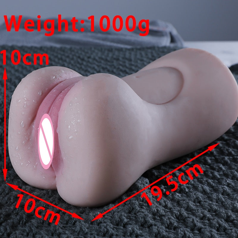 Sex Toys for Men Realistic Artificial Vagina 3D Pocket Pussy Real Vagina Sextoys Silicone Adult Product Male Masturbators Cup